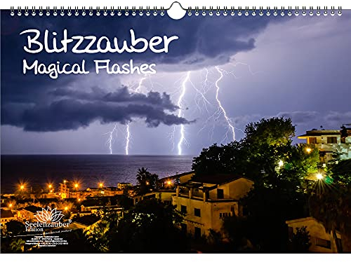 Blitzezauber DIN A3 Kalender - Immerwährender Kalender Blitze - Seelenzauber