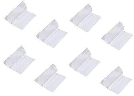 Toddmomy 8pcs Repair Patch Tape for Tent Kayak Inflatable Bed Pool Float Vinyl and Fabric Ripstop Tape Waterproof for Canvas Leather Rubber