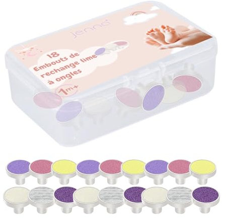 Aufsätze für Babynagelfeile