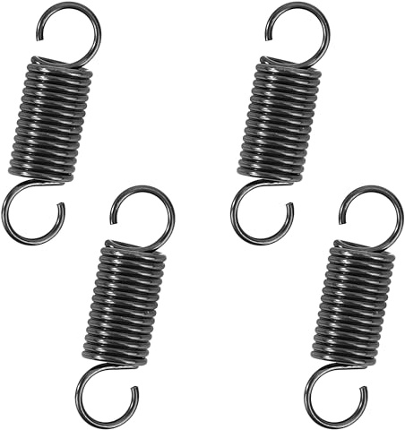 GUNGY Zugfedern mit Haken Klavierdraht Zugfeder Spannfeder 35mm Außendurchmesser 10mm Drahtdurchmesser 1,2mm Maximale Zugkraft 3,2kg 1,2x10x35mm 10 Stück