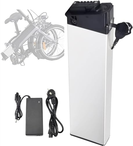 Bateria Bicicleta Electrica 48V 10Ah 14Ah Kit Bici Electrica Bateria Patinete Electrico Batería De Iones De Litio para Bicicleta Eléctrica con Cargador para 1000W 750W 500W 430mm, 48V 14Ah