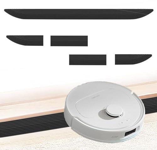 Rampa per soglia per porta, robot, rampa per porta, 68,6 x 5,1 x 1,6 cm, Nero