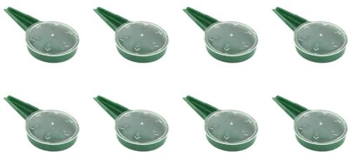 EHYSYN Seeding tool Seed Spreaders Hand Dial Garden Seeder Sower with Adjustable Hole Multi-function Portable BlackishSowing Manual Seeder(8PCS)