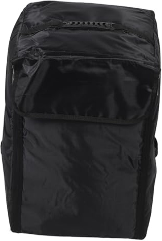 TOYANDONA Cajon Backpack Padded Drum Bag with Thickened Protection for Street Performance Black Musical Instrument Case