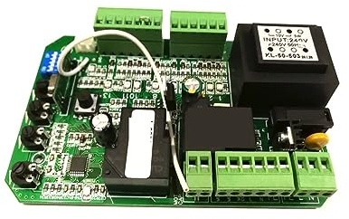 Versión Universal abridor de Motor puerta corredera placa base reemplazada circuito 433,92 Mhz código rodante remoto Industrial Comercial(No remotebutton)