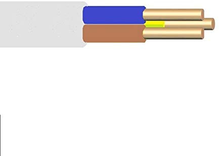 100m Mantelleitung Feuchtraumkabel halogenfrei NHXMH-J 3x1,5 mm²