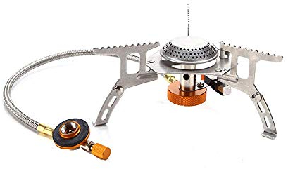 Gocheer Portable Camping Gas Stove, High Power 3000W / 3200W Mini Foldable Outdoor Split Stove With Cooking Burnerwith Carry Case Box