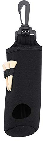 Golfball-Taschenhalter, tragbar wasserdicht Anti-Staub-Clip Utility-Tasche Golfzubehör mit Tees for Golfer Sportler Outdoor-Aktivitäten