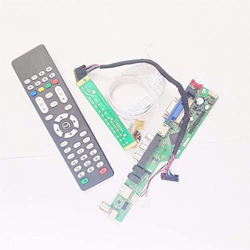 För LP156WH2-TLR2/TLRB 1 366 x 768 bärbar dator LVDS 40 stift WLED 15,6 tum VGA+HDMI+AV+USB+RF T.V53 skärmstyrenhet gör-det-själv-kit (LP156WH2-TLF1)