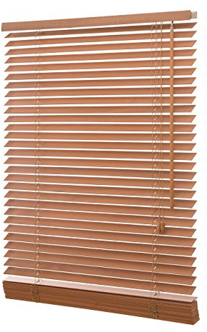 Ventanara® Holzjalousie 35mm Holz Jalousie Jalousette Echtholz (70 x 250 cm, Buche)