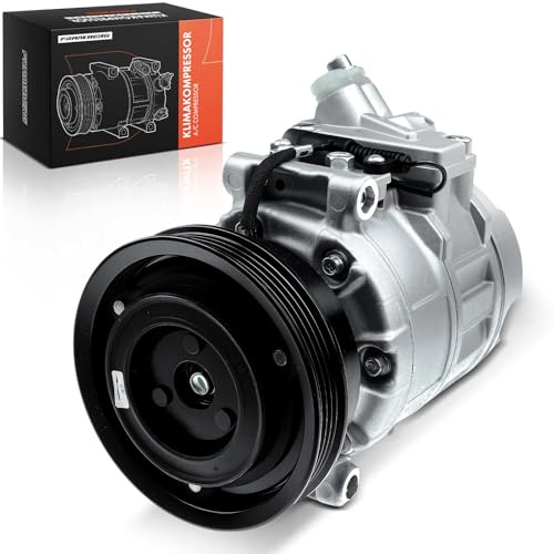 Frankberg Compresor de aire acondicionado con embrague 64526904017 | Compatible con: Serie 5 E39, Serie 5 Touring E39, Serie 7 E38