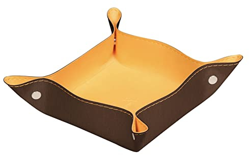 Rhodia 194585C Taschenleerer 12x12x4,5cm Kunstleder Bronze
