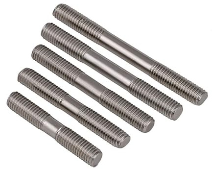 TULDYS WALENI 5 Stück M6 M8 M10 M12 M16 Stehbolzen 304 Edelstahl Doppelendgewinde Schraubstange(M8x80)