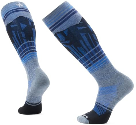 Smartwool Calcetines de esquí para hombre, Azul (Pewter Blue), X-Large