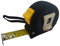 YUANCOX Steel Tape Measure Imperial and Metric Measurement 10m/33ft, 7.5m/25ft, 5m/16ft, 3m/10ft Stainless Steel Thickened Tape Telescopic Box (Black, 3m /10ft)