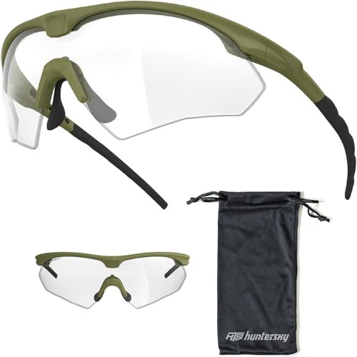 HTS HUNTERSKY Gafas de seguridad S53 antivaho tácticas para campo de tiro, protección ocular balística, caza, airsoft, equitación, pickleball