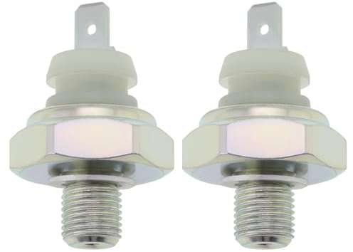 EMSea 2 Stück Öldruckschalter 056919081E Ersatz Kompatibel mit Audi 80 1972-1994 Kompatibel mit Seat Alhambra 1997-2010 Kompatibel mit Caddy Mk1 1982-1983