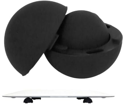 Hemisphere Kühlpad für Notebooks, Laptop-Kühler – tragbares Silikonkissen für kleine Halbkugel | Hemisphere Riser | Multif-Kühlständer