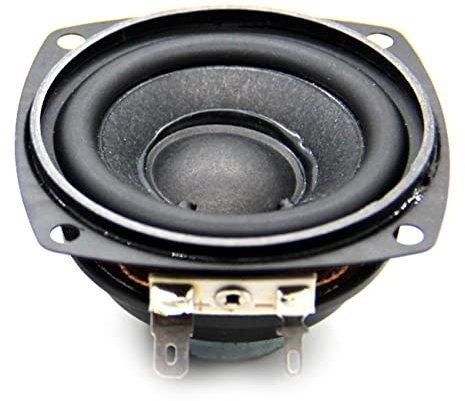 Huhudyy Altavoz de Audio de 4Ω y 10W, Altavoz Multimedia de Graves de 66Mm y 2,5 Pulgadas, Altavoz de Sonido DIY con Orificio de FijacióN para Cine en Casa