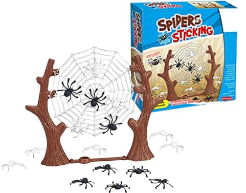 Katapult Spinnenspiel, Brettspiel Jumping Spider | Springspinne Spiel – Aufblasbares Springspinnen-Set mit Interaktion zwischen mehreren Personen für Spielabende, Versammlungen
