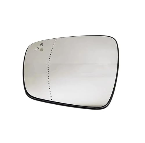 Verre de Rétroviseur Pour Koleos pour Kadjar 2015 2016 2017 2018 2019 Rétroviseur latéral Lentille de rétroviseur Chauffage Angle mort Verre Miroir Lentille Verre de Rétroviseur Gauche(Left heat and b