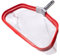DABOVIN Professionelles Pool Kescher,Schwerlast Laub Käscher mit Aluminium Rahmen,Reißfest Nylon Netztasche für Reinigung Teich Zweige Nasse Blätter,Pool Rake Skimmer Net