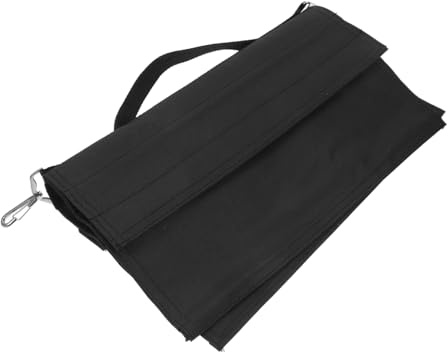Gadpiparty Robuster Fotografie Sandsack aus Oxfordgewebe Schwarz für Stative und Hintergrundrahmen Belastbar und Verschleißfest für Innen und Außen