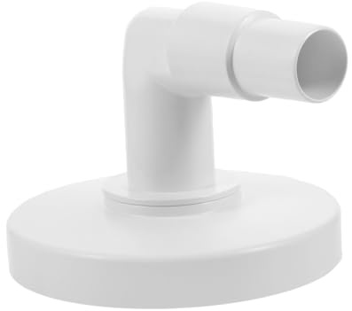 PartyKindom Plaque Aspiration pour Skimmer Piscine Plastique avec Adaptateur Coude Kit Accessoires Skimmer pour Élimination des Impuretés et Mousse Installation Facile sans Outil et