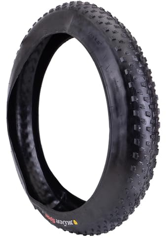 Fatbike Reifen, 26x4,0 Zoll 60TPI Heavy Duty pannensicherer Gummi All Terrain Fahrrad Faltreifen Fett Fahrradreifen Mountainbike Außenreifen Ersatz mit Anti Rutsch Profil Für Elektrofahrräder