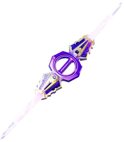 Sabre Lumineux Aux Effets Sonores Spéciaux - Double Lame Rétractable Aux 7 Couleurs De L'Arc-en-, Rechargeable USB, Sabre Rotatif 360° Pour Duel, Idéal Pour Cosplay, Fêtes, Cadeaux D'Anniver