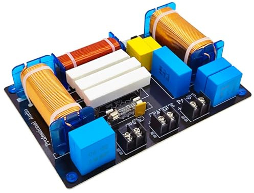 KASFDBMO PA-315 Umschaltbarer 2750/2800-Hz Crossover Frequenzteiler für Kontrabass Treiber, Hochtöner, Lautsprecherkonfiguration, Heimkino Crossover