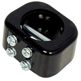 B-Tech BT7051 - Accesorio para montaje en pared de televisores de pantalla plana (50 mm de diámetro), color negro [Importado del Reino Unido]