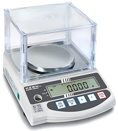 Präzisionswaage [Kern EW 420 – 3 NM] der Klassiker mit dem robusten System von Messung A Mensur, Hauptgerichte [Max]: 420 g, Teilung [D]: 0,001 g, schwere: 0,001 g, Linearität: 0,003 g, Teller von gewogen: Ø118 mm (Edelstahl),??: Min. von Belastung (L x T x H) 158 x 130 x 78 mm