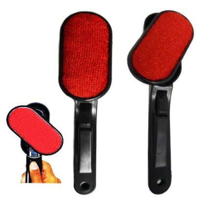 2 x New Lint Fluff Clothes Coats Jackets Dust Brush Magic Pets Hair Remover