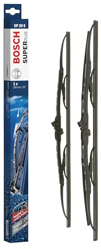 Bosch Wiper Blade Super Plus Spoiler SP20/20S, Length: 500mm/500mm − Set of Front Wiper Blades