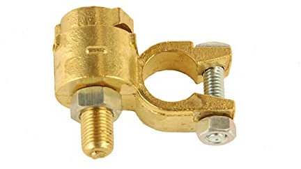 Capocorda della batteria Peso pesanti doppio serraggio negativa