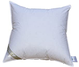 Betten Hofmann flauschig weiches Kopfkissen 80x80 cm Daunenkissen Kissen 450g 100% Neue Daunen, Naturprodukt, waschbar,