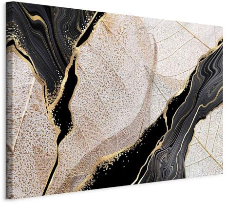 murando - Panneau Acoustique Mural, Tableau Décoration Nature Beige 120x80 | Mousse Acoustique - 2,6 cm, Réduit les échos le salon, Décoration Murale Moderne 2-en-1, Toile tendue sur châssis en Bois