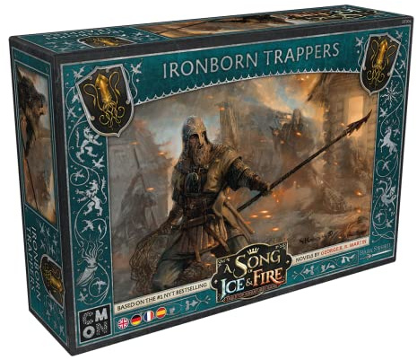 CMON, A Song of Ice & Fire – Fallensteller der Eisenmänner, Erweiterung, Tabletop, 2 Spieler, Ab 14+ Jahren, 45+ Minuten, Deutsch, Mehrsprachig