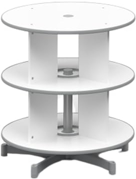 Moll Depotfile Ordnerdrehsäule | drehbarer Aktenschrank individuell erweiterbar | platzsparendes Ordnungssystem | Flexibles Aktenrondell für Büro & Zuhause | flexibel & funktional | Made in Germany