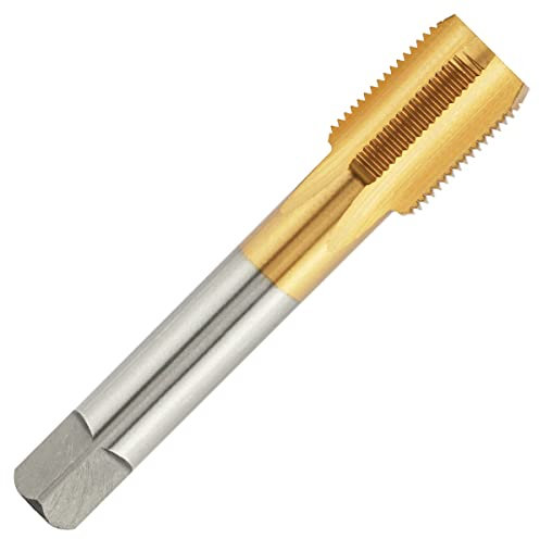 Aceteel Taraud mécanique HSS 1 3/4-5 UN Ti-Coated Taraud fileté avec revêtement en titane pour droitier