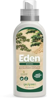 GeoGreen Eden Bonsai | Concime Concentrato per Bonsai Organo Minerale Fluido - 500gr