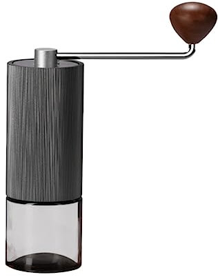 BODHIS Molinillo de Café Molino de Café Molinillo De Café Manual, Molinillo De Café con Manivela De Doble Eje, Molinillo De Café Manual Portátil, Capacidad De 15g Molinillo Cafe Molinillos de Café