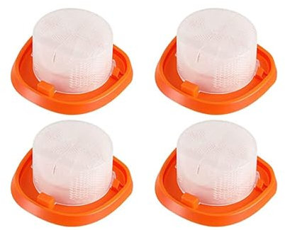 KAFTKO Filtro De Aspiradora De Mano Inalámbrico, Repuesto De Repuestos For Colector De Polvo. Compatible For Black Y Decker NVC115JL / NVC115W-QW / NVC115JL-GB (Color : 4 pcs)