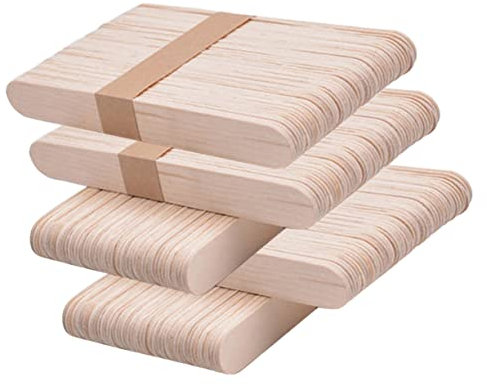 SEWOART 250stücke Holzsticks Bastelstäbchen Diy Sticks Handwerk Für Kindergarten Und Bastelprojekte Aus Umweltfreundlichem Holz