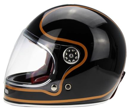 VPR F656 Motorbike Helmets - ECE 22.06 Approved Motorcycle Helmet Full Face Helmet Motorbike Adult Men and Women Touring Bike Safety Wear Racing Helmet