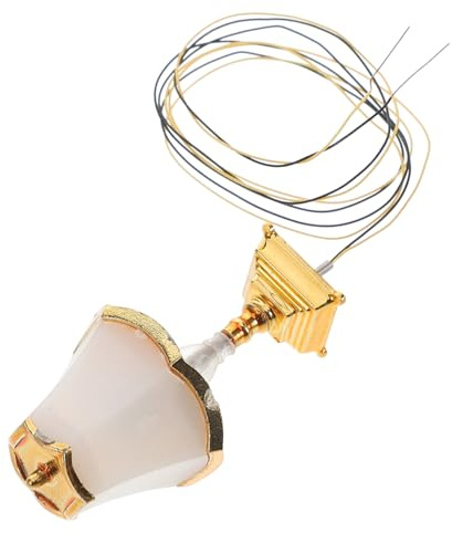CIYODO Mini Lampada Ornamentale Per Casa Delle Bambole Accessori Fai Da Te Vintage Mini Arredamento Luce Decorativa Di Mobili Illuminazione Per Casa Delle Bambole
