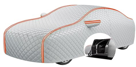 Anti-Hail Car Cover For Tesla Model X (2015-2023),Car body hail protector cotton pad snow rain sun breathable Oxford cloth all-weather flame retardant outdoor protective cover