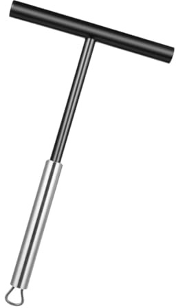 POPETPOP Esparcidor De Crepes De Acero Inoxidable Espátula Para Pancakes Utensilio Cocina Hogar y Restaurantes Fácil Para Hacer Tortitas Uniformes