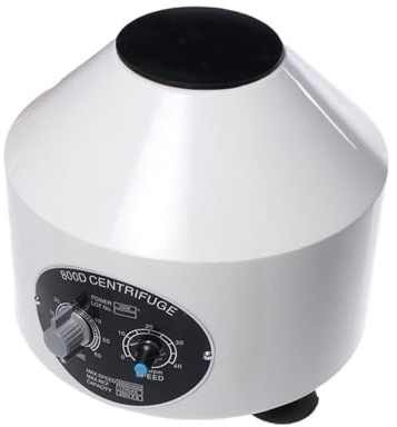 OPFVUJIKX Centrifuga elettrica for Sangue Centrifuga for Plasma PRP Centrifuga Digitale for Laboratorio Centrifuga da Tavolo for Studio Medico da 4000 Giri/min